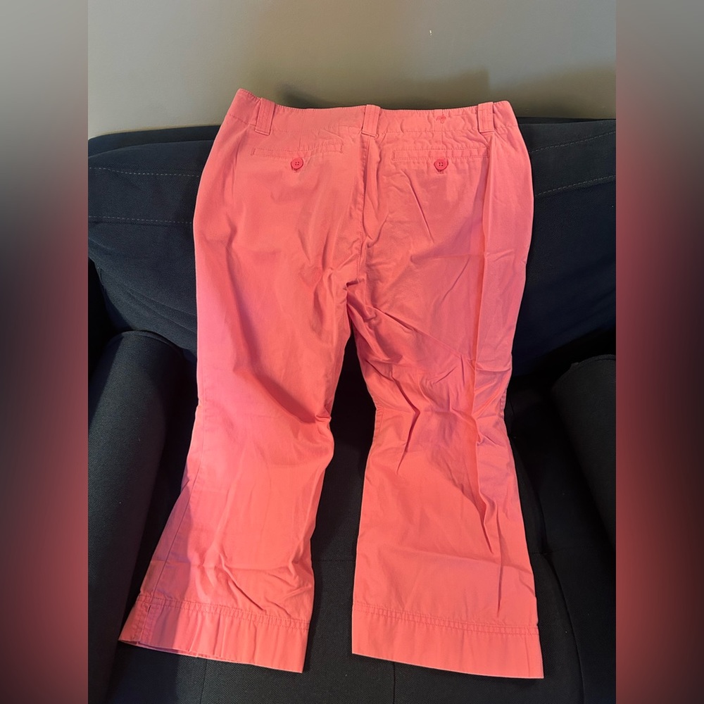 Lilly Pulitzer Palm Beach Fit Pink Capri Pants - Picture 2 of 4